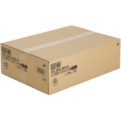 エコ再生100%ゴミ袋 10枚×30冊入