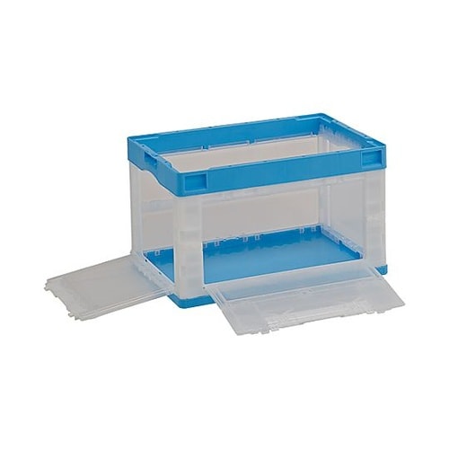 扉付きオリタタミコンテナ 50L 2面扉