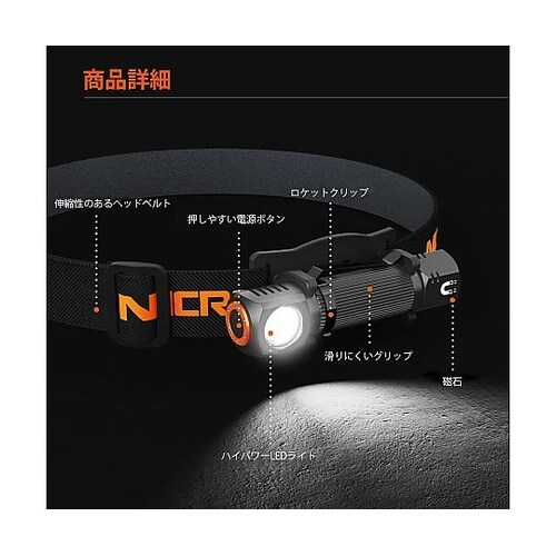 H10R Pro LEDヘッドライト