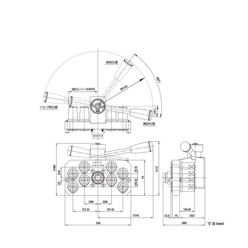マルチカプラMAM−B型(ソケット)8ポ