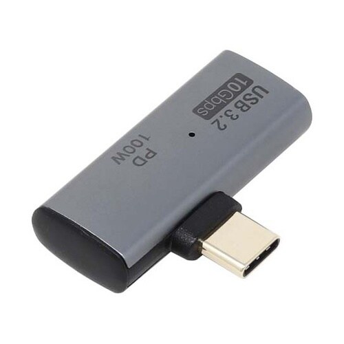 USBアダプタ Cオス − Aメス 横L