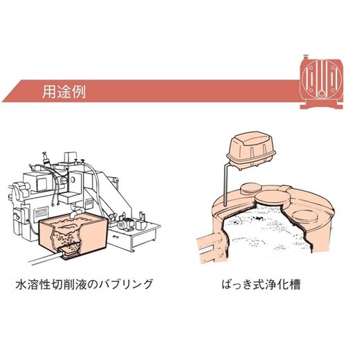 ブロワー 使用圧力範囲10ー23kPa