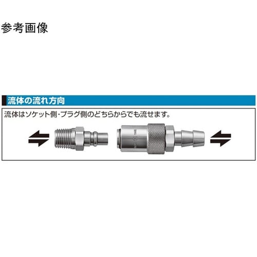 金型カプラ(プラグ)真ちゅう Rc3/8