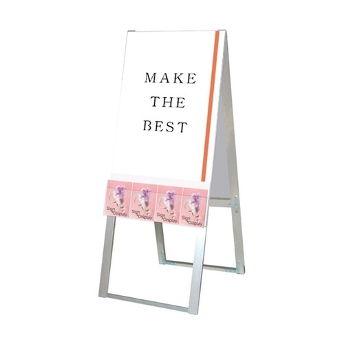 パンフレットケーススタンド看板 Uタイプ