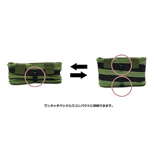 スプリングバッグ スクエア型 50cm