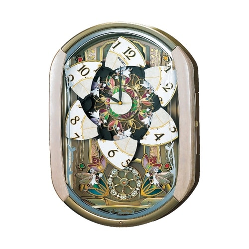 電波からくり時計 530×389×118