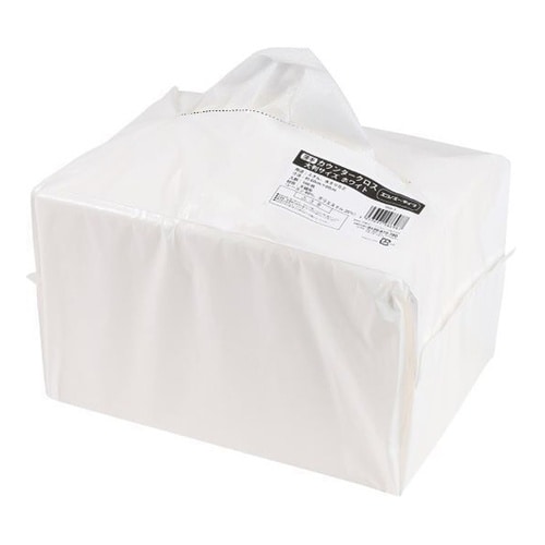 薄手カウンタークロス 大判サイズ ホワイ