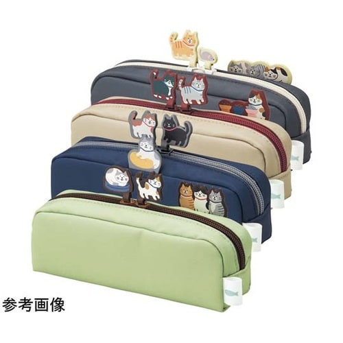 にゃんシーン ボックスペンポーチ インデ