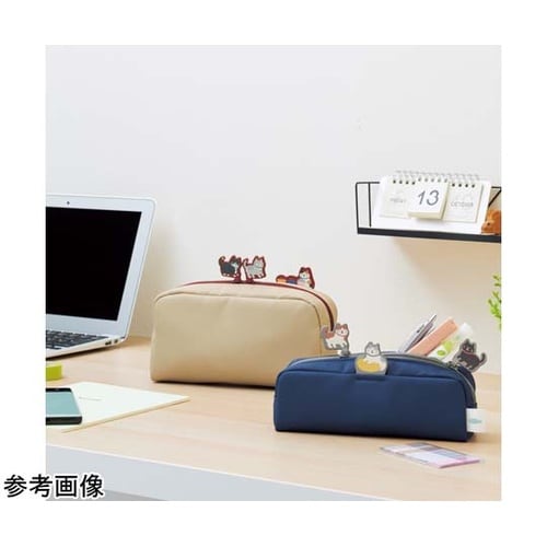 にゃんシーン ボックスペンポーチ インデ