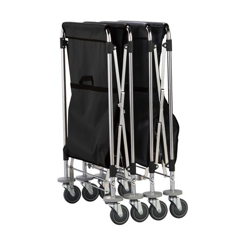 リネン回収ワゴン ファスナーなし グレー