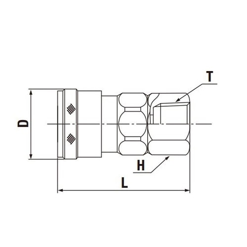 ハイカプラTW型(ソケット)鋼鉄(クロム