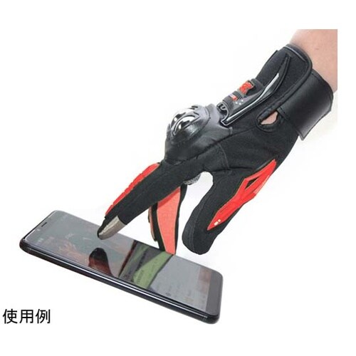バイク用グローブ スマホ操作対応 XL