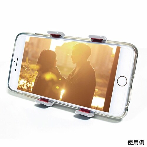 スマホスタンド フレキシブルアーム クリ