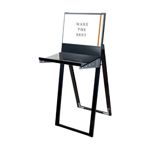 ブラックラックスタンド看板 A3横ブラッ