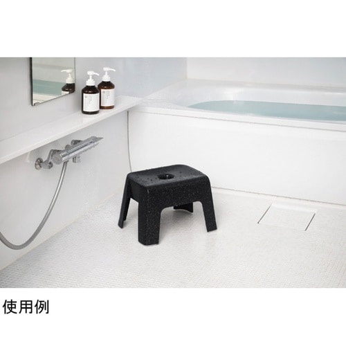 風呂椅子 ユニード 高さ23cm ブラッ