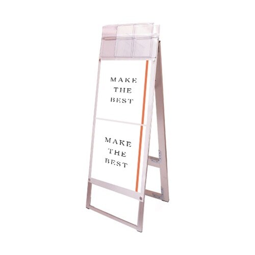 ポスター用スタンド看板パンフレットケース