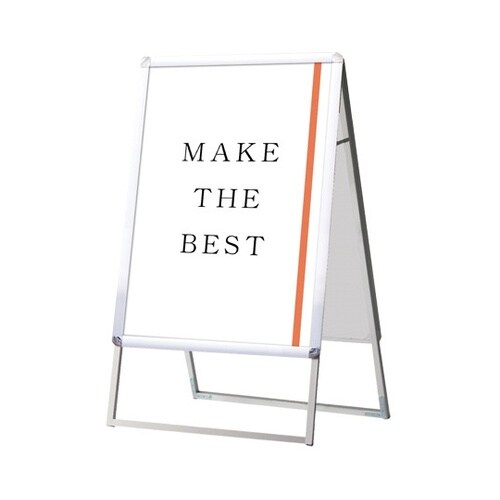 ポスターグリップスタンド看板 屋外用 B