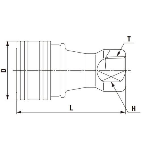 SPカプラ Type A(ソケット)鋼鉄