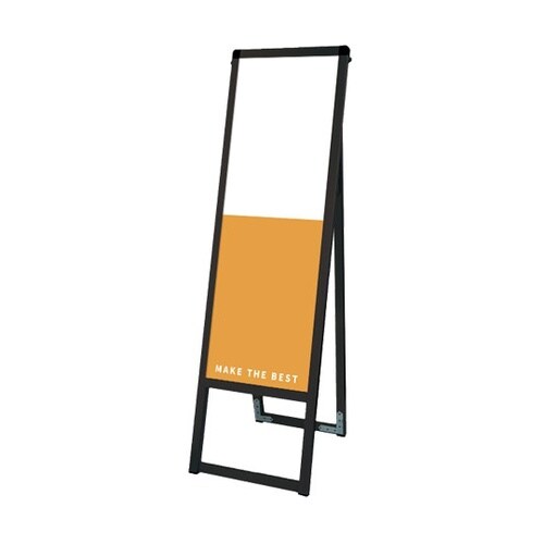 ブラックバリウススタンド看板 アルミ複合