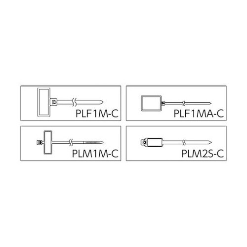 PLM2MC ナイロン結束バンド 百本
