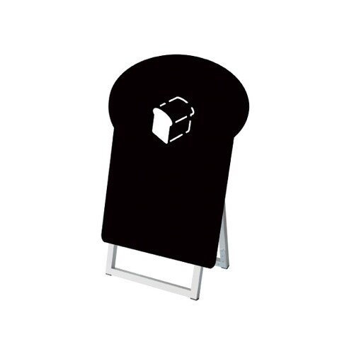 ポップルスタンド看板シルエット 45×6