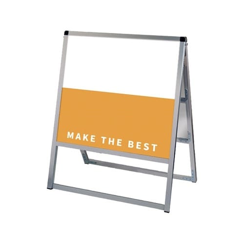 バリウススタンド看板 アルミ複合板 60