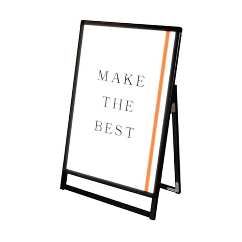 ブラックバリウススタンド看板LED A1