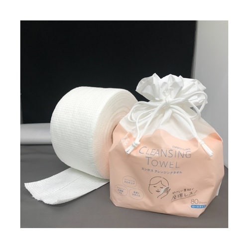 ライフエンボスクレンジングタオル 80枚