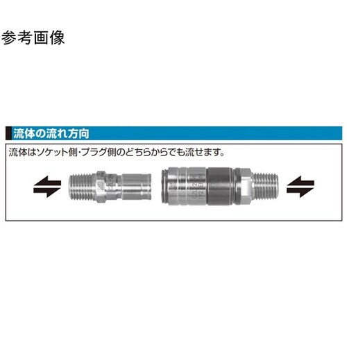 コンパクトゼロスピルカプラ(ソケット)ス
