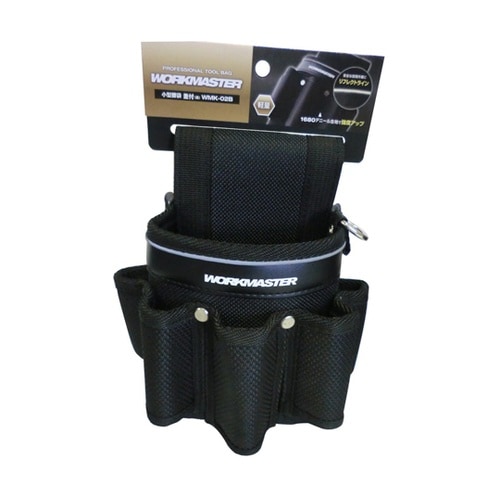 小型腰袋 差付 1段(黒) WMK−02