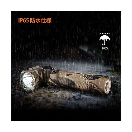 B74camo首振りポケットLEDライト