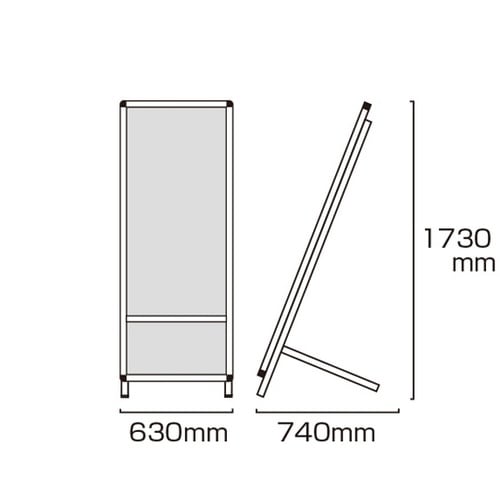 サポートサイン担架アクリルカバー SPT