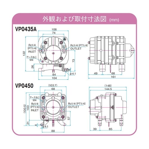 リニア真空ポンプ到達真空度−46.7kP