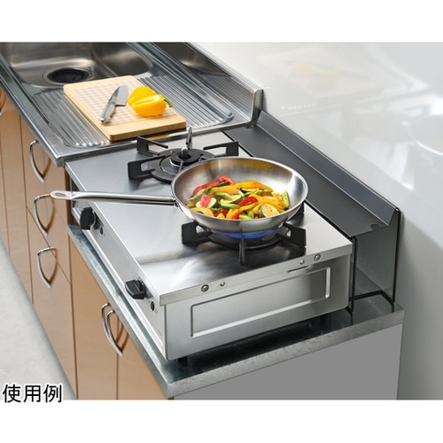 コンロすきまラック ブラック LES32