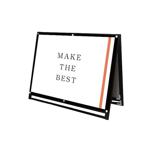 ブラックポスター用スタンド看板マグネジ