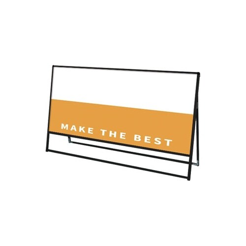 ブラックバリウススタンド看板 アルミ複合