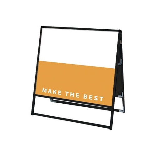 ブラックバリウススタンド看板 アルミ複合