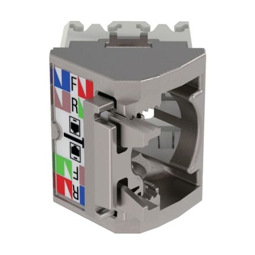 カテゴリ6 左右45度シールドアングル