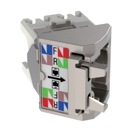 カテゴリ6 左右45度シールドアングル