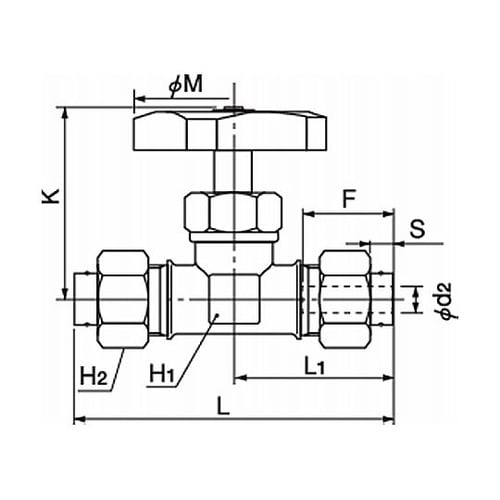 ミニチュアバルブ クイックシールタイプ(