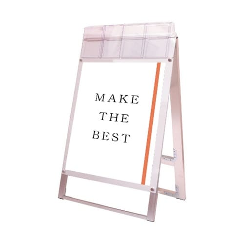 ポスター用スタンド看板マグネジ パンフレ