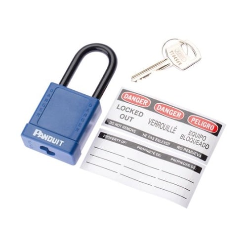 PSL8BU 非電導性パドロック青