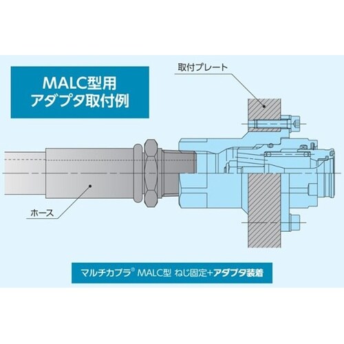 MALC−SP型用アダプタ MALC−1