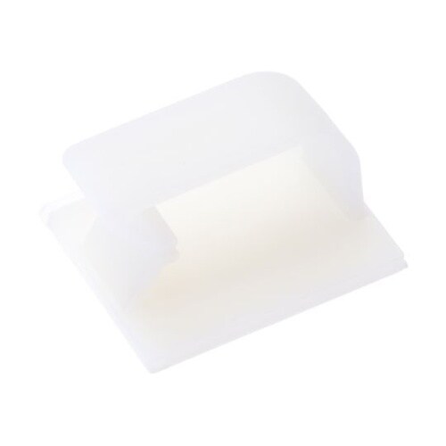 固定具 コードクリップ ゴム系粘着テープ