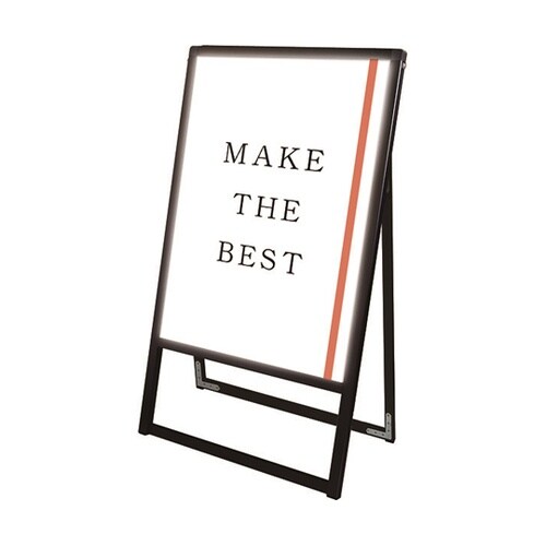 ブラックバリウススタンド看板LED B1