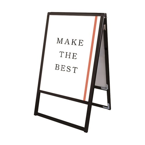 ブラックバリウススタンド看板 B1両面