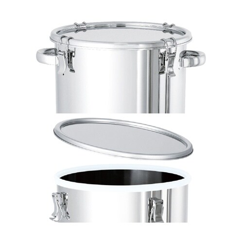 積み重ね式ステンレス密閉容器 80L C