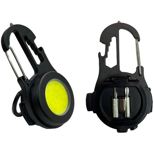 充電式マルチLEDワークライト カラビナ