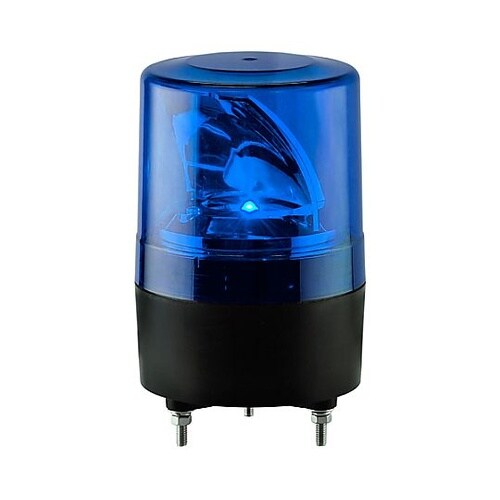 DC12ー48V LED回転灯(青) E