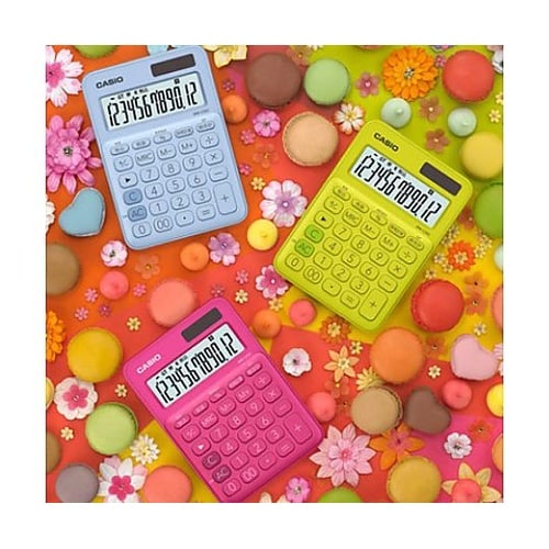 12桁 パーソナル計算機(ビビットピンク